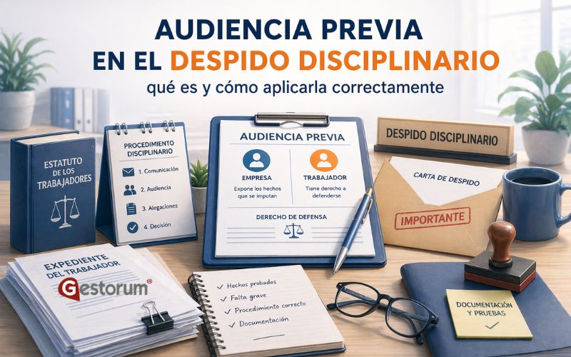 Audiencia previa en el despido disciplinario