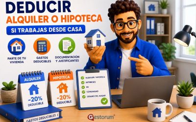 Deducir Alquiler o Hipoteca Casa: Guía Completa para Autónomos que Trabajan Desde Casa en 2026