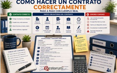 Hacer contrato correctamente: guía completa con ejemplo real paso a paso