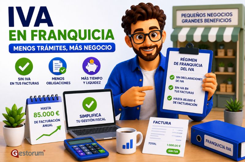 IVA en Franquicia