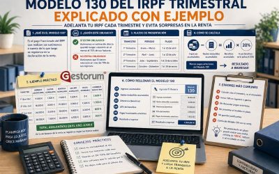 Modelo 130 del IRPF trimestral: cómo funciona y cómo calcularlo paso a paso