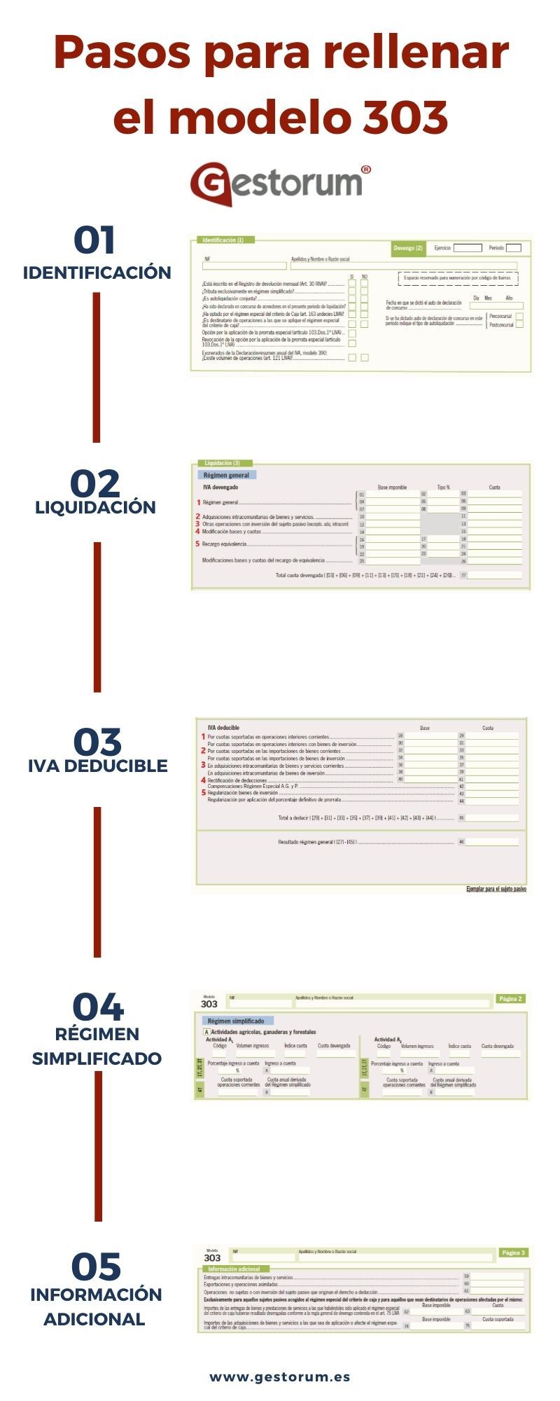 modelo 303 paso a paso
