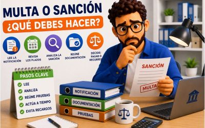 Qué Hacer si llega una Multa o Sanción: Guía Práctica para Autónomos y Empresas en 2026