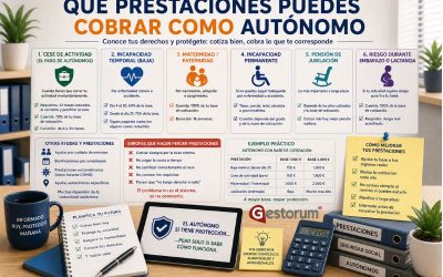 Qué prestaciones puedes cobrar como autónomo: guía completa y actualizada