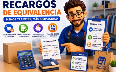 Recargos de Equivalencia: Qué Son, Cómo Funcionan y Cómo Aplicarlos Correctamente en 2026
